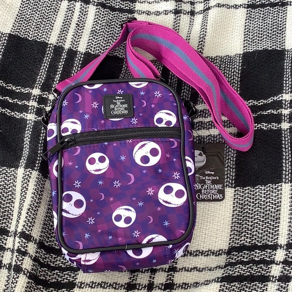 Bioworld Handbags - Nightmare Before Christmas purple pouch purse